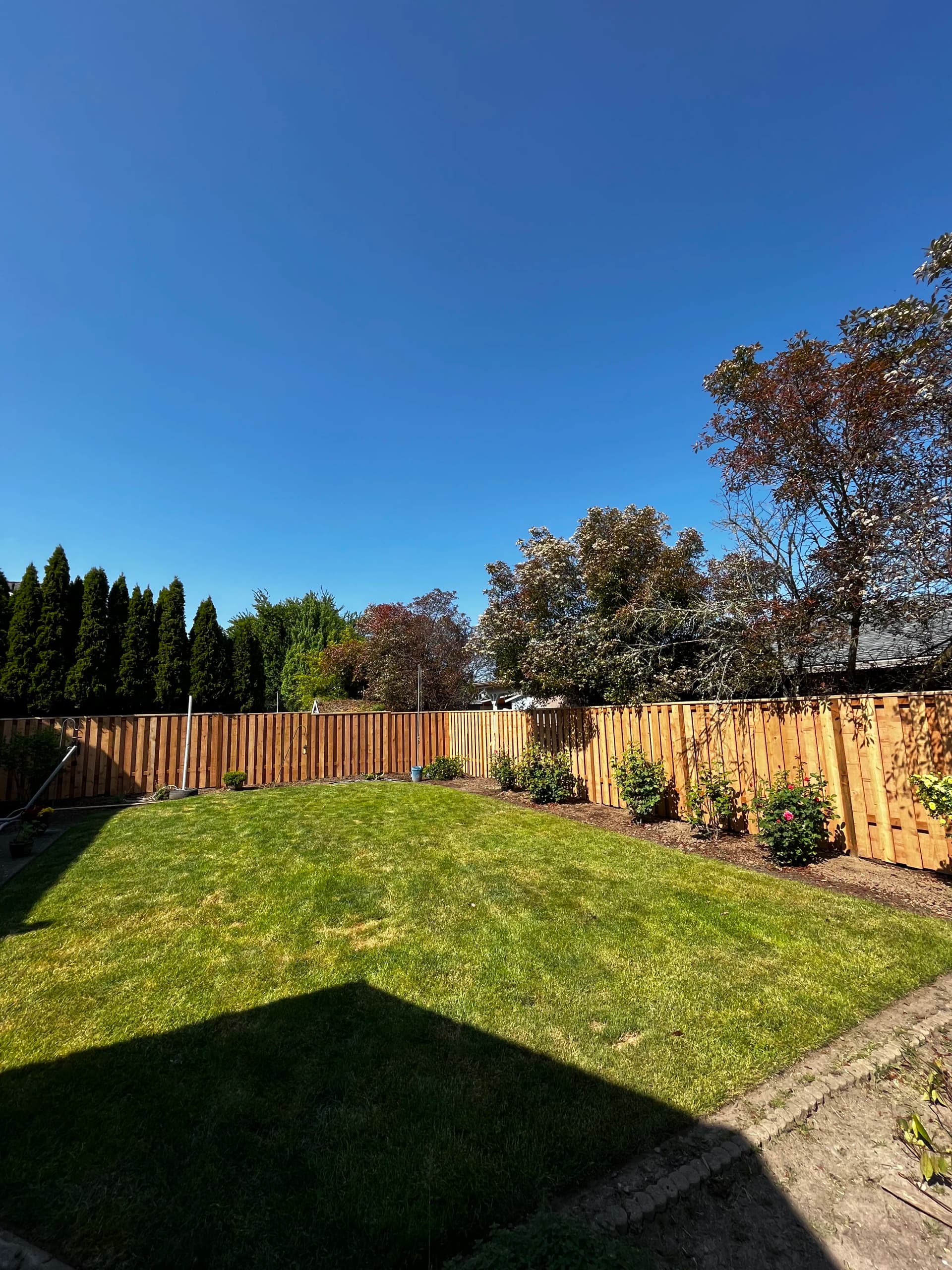 Gallery photos for Good Neighbour Cedar Fence That Works for Both Sides: Image #2