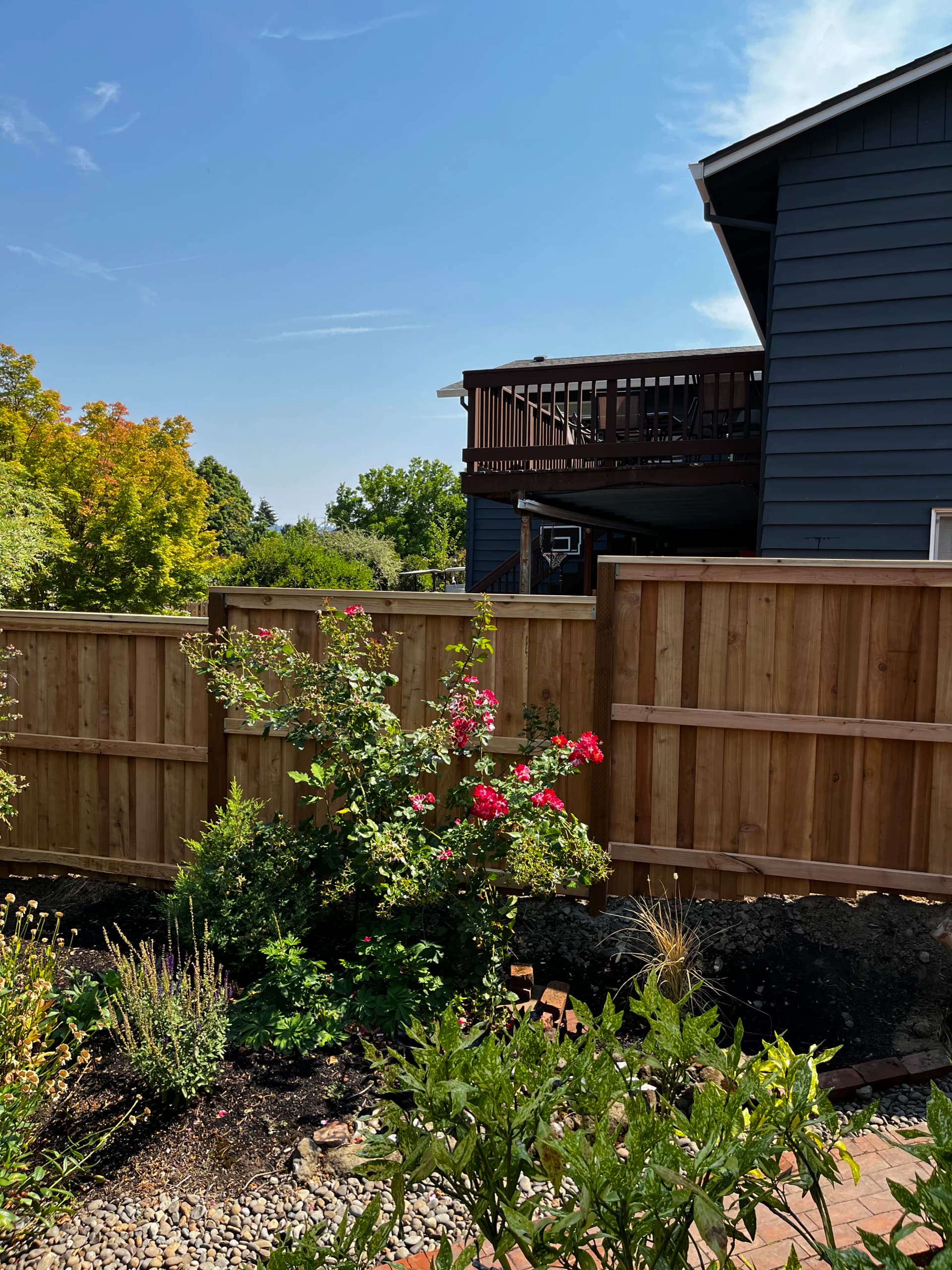 Old Leaning Fence Replaced With a Solid Cedar Install in Beaverton image