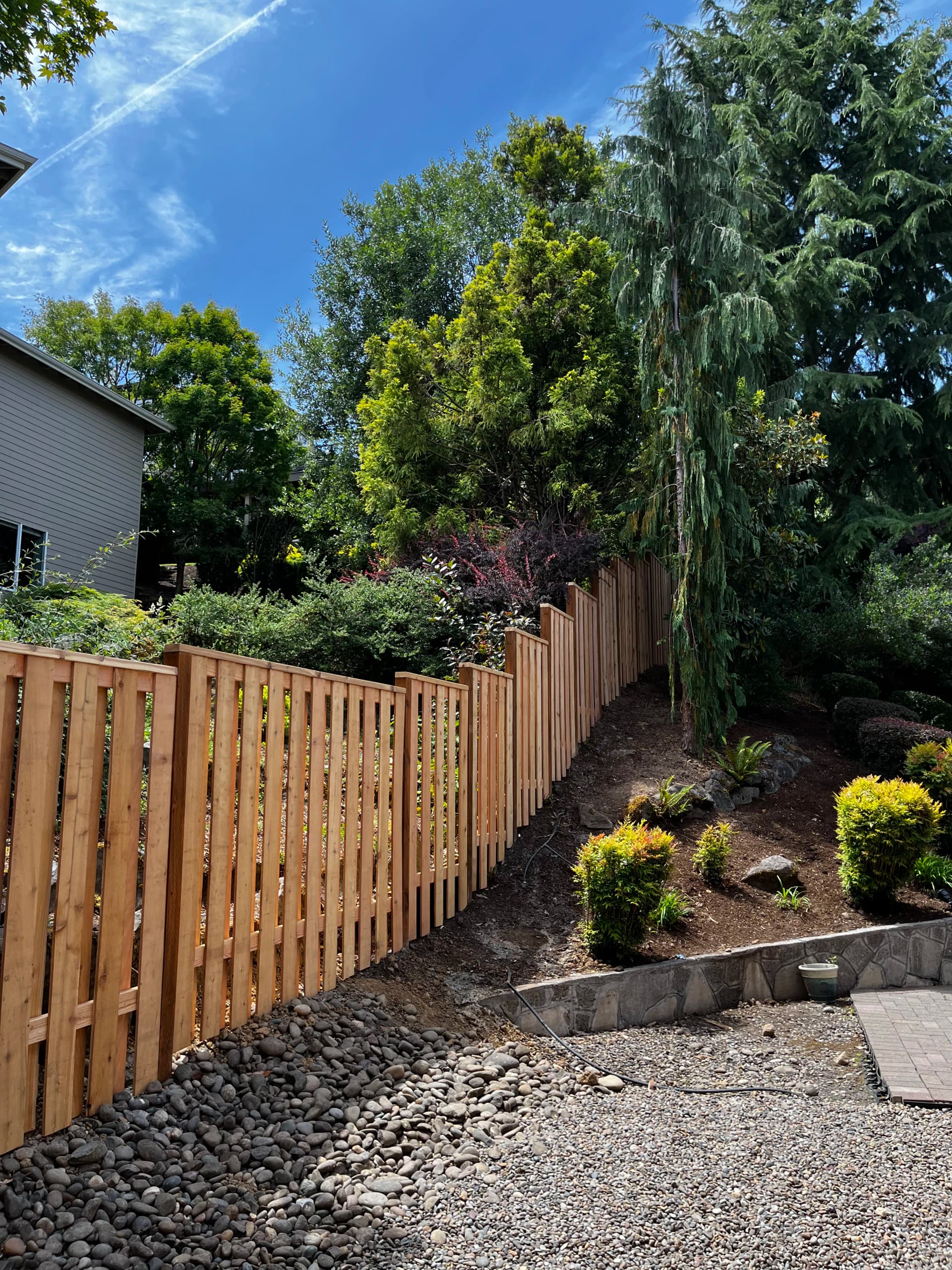 Good Neighbour Cedar Fencing That Keeps Things Open image